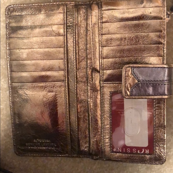 Brand New Shiny Rossini Leather Wallet - Picture 4 of 7